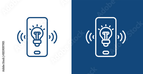 Innovation Outline, with light and dark background