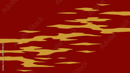 Imlek, Golden Tide Fragments, Stylized abstract background suitable for digital designs, web projects, and promotional visuals.