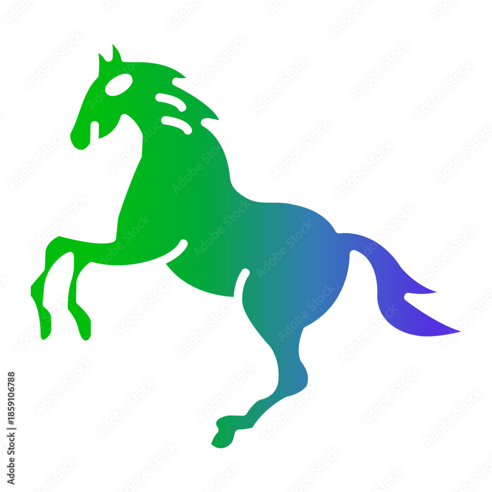 Obraz premium horse icon