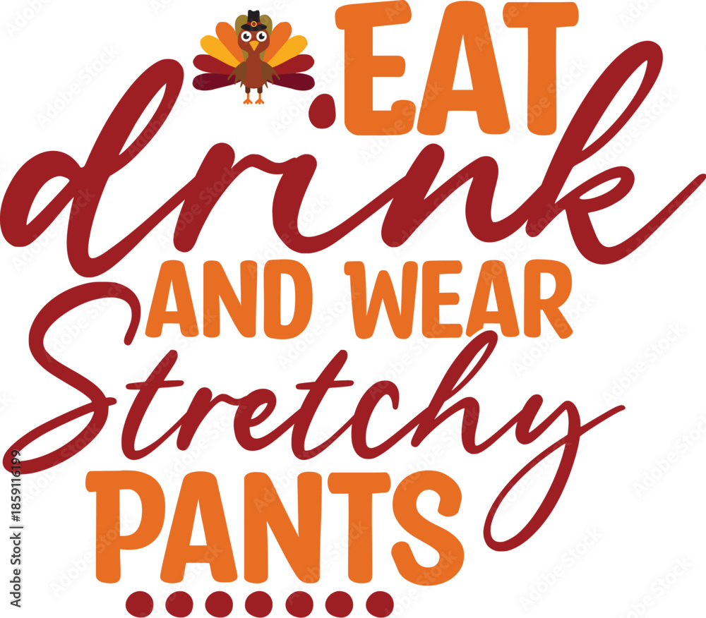 Obraz premium Thanksgiving svg