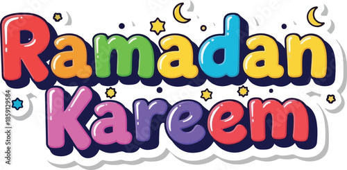 Ramadan Kareem A Colorful and Joyful Celebration for a Blessed Season