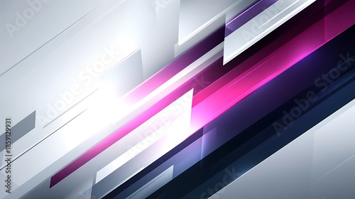 Abstract futuristic background with metallic layers.