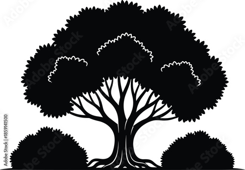 Epic mountain sunset view, hiker silhouette celebrating freedom and achievement, stunning vibrant adventure travel landscape, breathtaking golden hour journey concept.