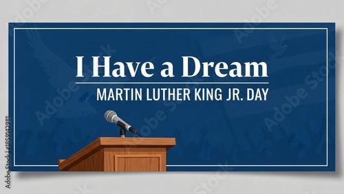 Martin luther king jr day i have a dream speech poster