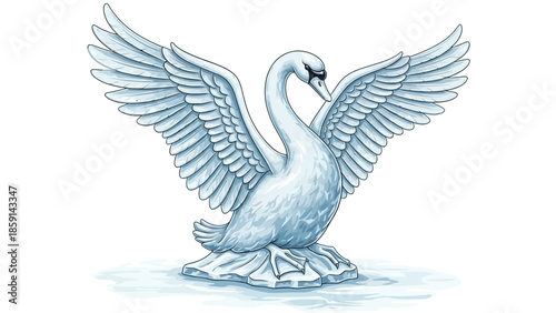 White dove flying in the sky symbolizing peace