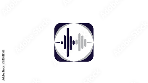 Audio wave icon representing sound recording and music production.