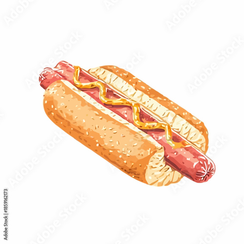 Delicious Hot dog Design Very Cool