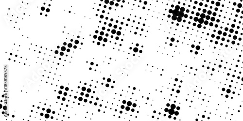 Modern abstract background. Halftone dots in circle form. Spiral logo, icon or design element.