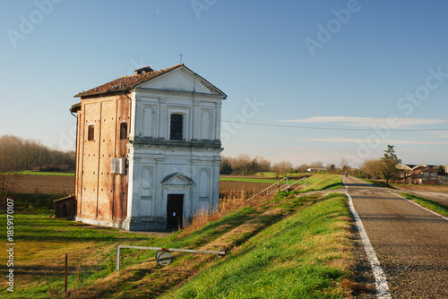 Novello Pavia Church Christian religion buildings history historic