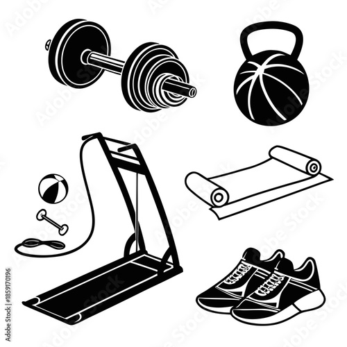 Fitness equipment and accessories