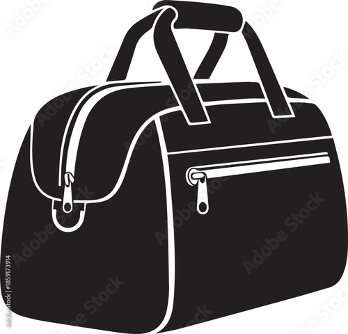 Travel sports duffel bag gym luggage carried equipment suitcase holding