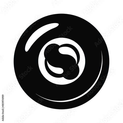 skype glossy round logo