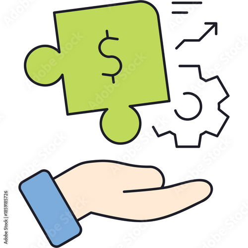 Business Solution Sticker