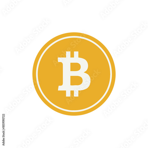 Vibrant gold circular emblem featuring a prominent 'B' character, depicting the innovative concept of decentralized virtual currency and global digital finance