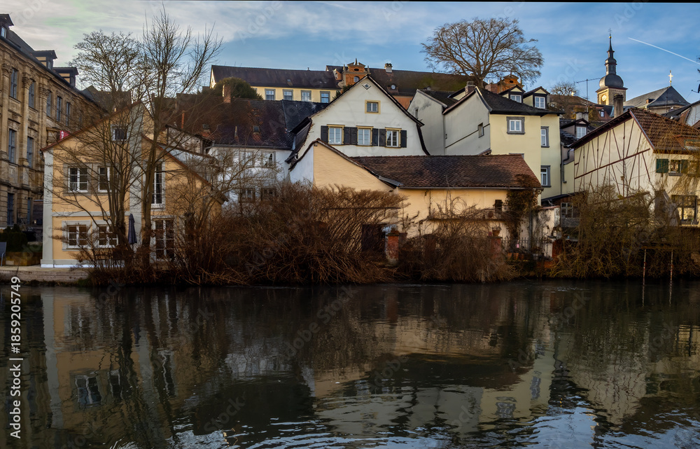 Fototapeta premium Historic center of Bamberg (Germany)