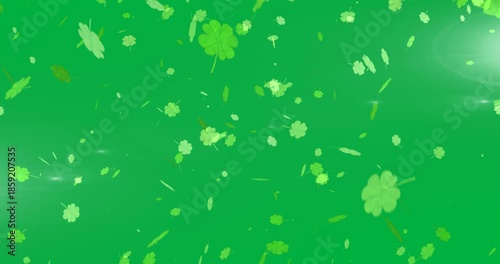 Patricks Day Animation with Alpha Channel