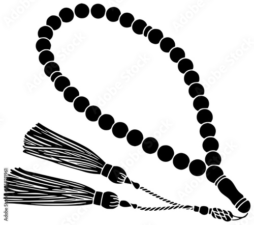 meditation illustration yoga silhouette mala logo buddhism icon relaxation outline woman prayer spiritual mantra traditional bead tibetan meditating peace shape sacred vector graphic background