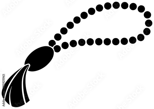 meditation illustration yoga silhouette mala logo buddhism icon relaxation outline woman prayer spiritual mantra traditional bead tibetan meditating peace shape sacred vector graphic background