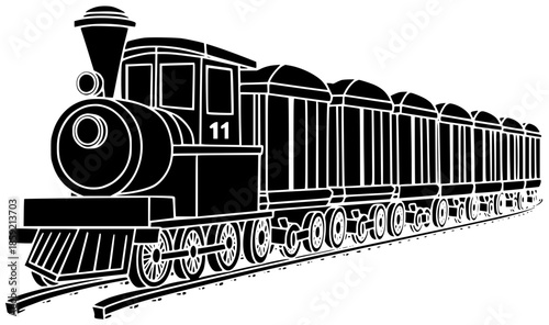railway illustration transport silhouette travel logo transportation icon train outline vehicle railroad rail passenger speed locomotive station modern subway shape high vector graphic background