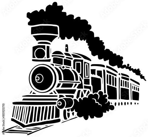 railway illustration transport silhouette travel logo transportation icon train outline vehicle railroad rail passenger speed locomotive station modern subway shape high vector graphic background