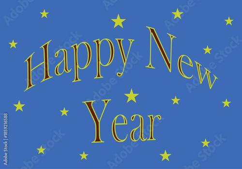 New Year Banner Design Eps : A modern and festive New Year banner design in clean EPS vector format, featuring stylish typography, celebratory elements, and a vibrant color scheme. Ideal for digital 