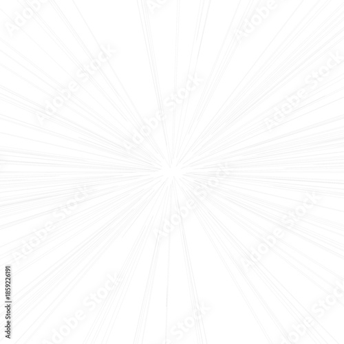 Manga Speed Lines Burst Background, Dynamic Radial Motion Effect