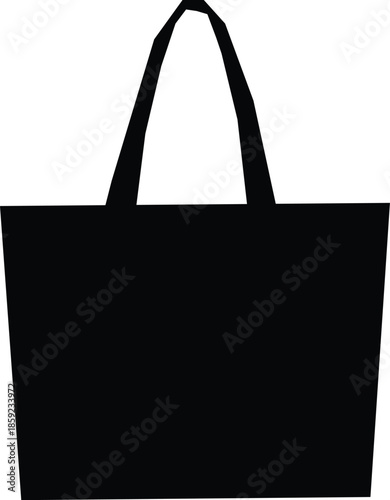 black shopping bag