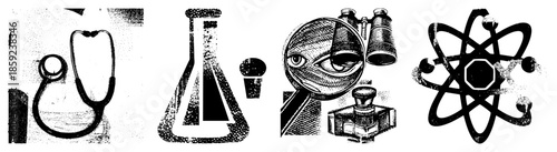 medical science lab symbols