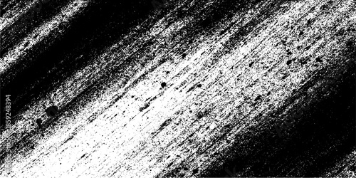 Grunge texture white and black. Vector texture dust and scratched. Grunge background. Overlay textures Vector grunge line hatch halftone abstract pattern .Isolated retro frame with grainy halftone, 