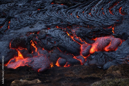Lava from Fagradalsfjall 2