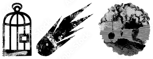 birdcage bird explosion