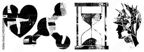 heart bone hourglass profile