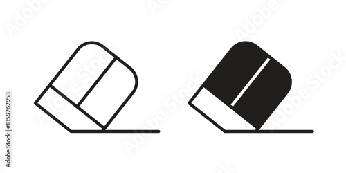 Eraser icons symbol collection. Vector Illustration. vector icon set.