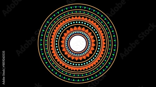 Mandala with Intricate Patterns