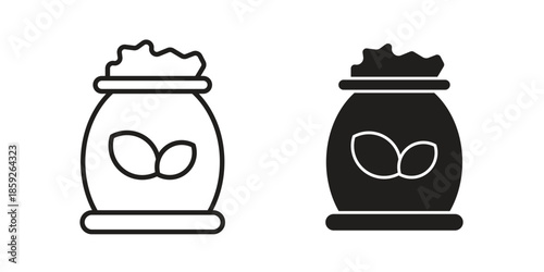 Fertilizer icons symbol collection. Vector Illustration. vector icon set.
