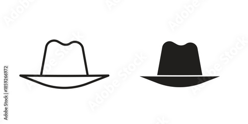 Hat icons symbol collection. Vector Illustration. vector icon set.