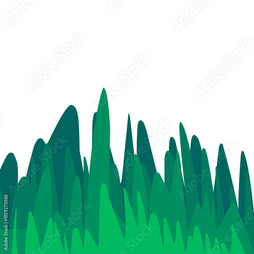 Illustration of a grass icon PNG format 