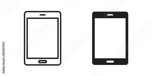 Mobile icons symbol collection. Vector Illustration. vector icon set.