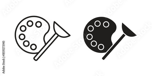Paint icons symbol collection. Vector Illustration. vector icon set.