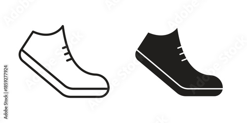 Shoes icons symbol collection. Vector Illustration. vector icon set.