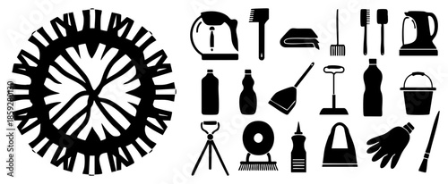 cleaning tools and gear set