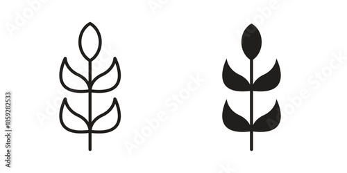 Wheat icons symbol collection. Vector Illustration. vector icon set.