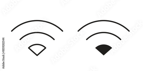 Wifi icons symbol collection. Vector Illustration. vector icon set.