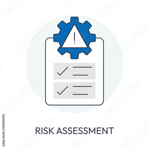 Advanced Risk Assessment and Operational Analysis Icon