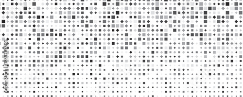 Vintage halftone monochrome geometric texture background. Abstract Texture