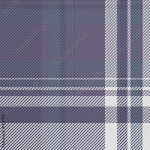 Pure vector background fabric, holiday pattern tartan textile. Faded seamless plaid check texture in pastel and indigo colors.