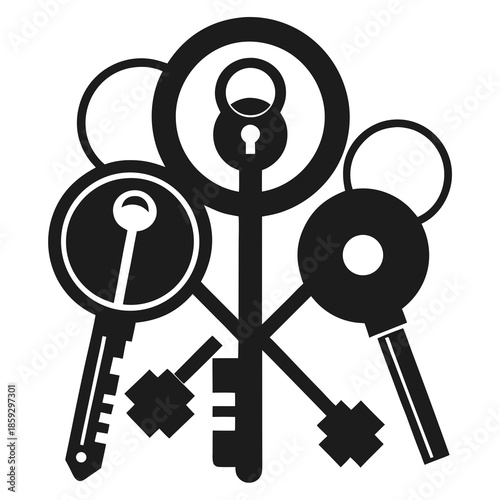 a collection of various fruit silhouettes in black and white showcasing apples pears papayas and other tropical varieties high quality professional detailed modern elegant stylish clean