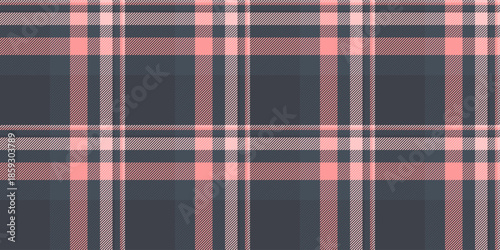 Back to school vector check texture, kid textile fabric tartan. Commerce plaid seamless background pattern in dark and pastel colors.