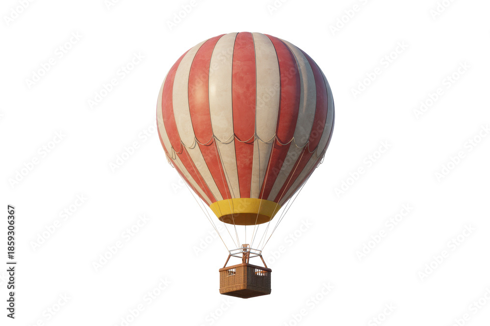 Fototapeta premium Vintage Hot Air Balloon