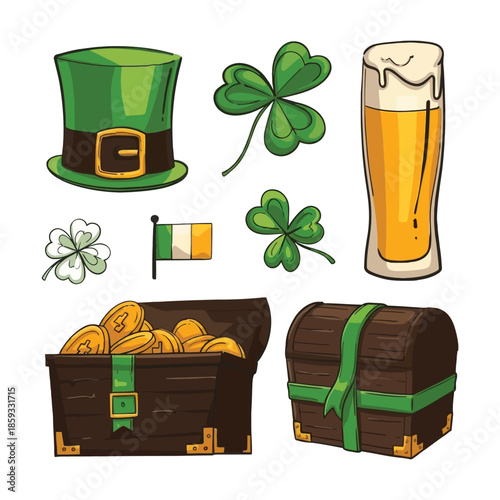 Celebrating irish heritage with traditional symbols